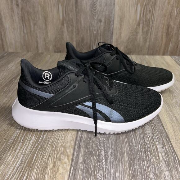 Reebok GY4052 Fluxlite Women’s US Size 8 Black Mesh Running Sneaker Shoes - Picture 1 of 11